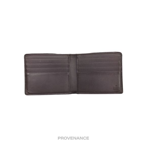 🔴 Gucci GG Supreme 8CC Bifold Wallet - Signature Web Bee - Picture 6 of 9